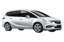 Van Hire Kilwinning - Vauxhall Zafira 7-Seater - Minibus hire Kilwinning